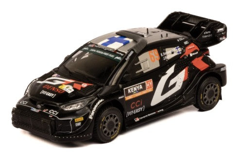 2024 Toyota Yaris Rally1 Hybrid Nº69 Rovanperä/Halttunen Rally Safari Kenia 1:43 IXO Models RAM937A.22