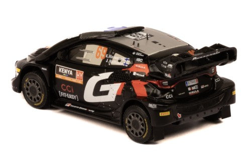 2024 Toyota Yaris Rally1 Hybrid Nº69 Rovanperä/Halttunen Rally Safari Kenia 1:43 IXO Models RAM937A.22