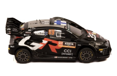 2024 Toyota Yaris Rally1 Hybrid Nº69 Rovanperä/Halttunen Rally Safari Kenia 1:43 IXO Models RAM937A.22