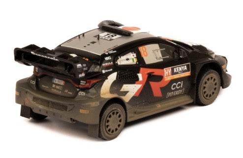 2024 Toyota Yaris Rally1 Hybrid Nº18 Katsuta/Johnston Rally Safari Kenia 1:43 IXO Models RAM937B.22