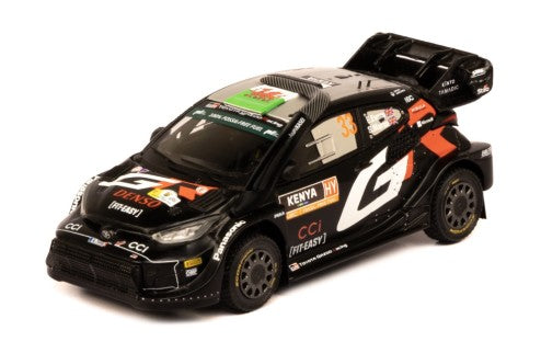 2024 Toyota Yaris Rally1 Hybrid Nº33 Evans/Martin Rally Safari Kenia 1:43 IXO Models RAM937C.22