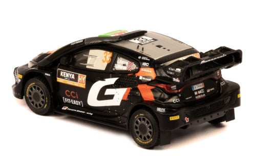 2024 Toyota Yaris Rally1 Hybrid Nº33 Evans/Martin Rally Safari Kenia 1:43 IXO Models RAM937C.22