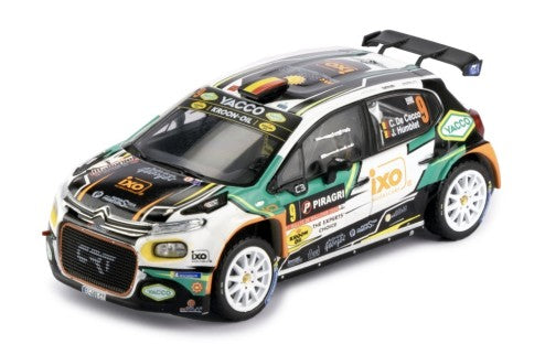 2024 Citroen C3 Rally2 Nº9 De Cecco/Humblet Rallye de Wallonie 1:43 IXO Models RAM942.22