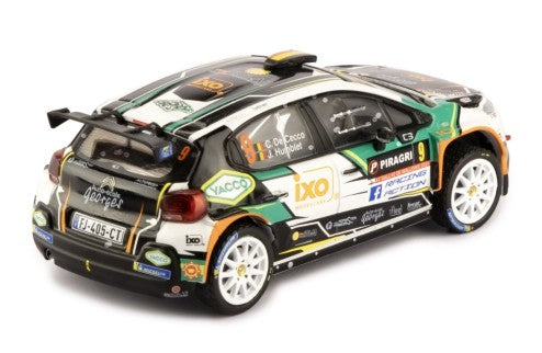 2024 Citroen C3 Rally2 Nº9 De Cecco/Humblet Rallye de Wallonie 1:43 IXO Models RAM942.22