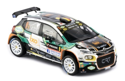 2024 Citroen C3 Rally2 Nº9 De Cecco/Humblet Rallye de Wallonie 1:43 IXO Models RAM942.22
