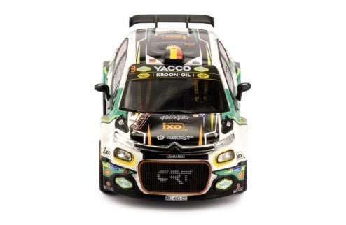 2024 Citroen C3 Rally2 Nº9 De Cecco/Humblet Rallye de Wallonie 1:43 IXO Models RAM942.22