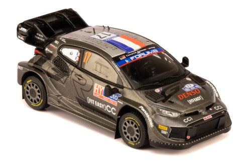 2024 Toyota GR Yaris Rally1 Hybrid Rally WM Nº17 S.Ogier/V.Landais Ganador Rally Finlandia 1:43 IXO Models RAM945.22