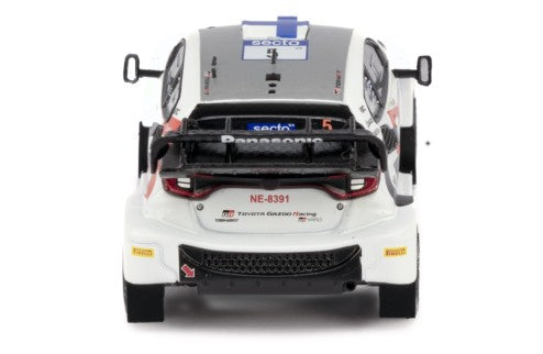 2024 Toyota GR Yaris Rally1 Hybrid Rally WM Nº5 S.Pajari/E.Mälkönen Rally Finlandia 1:43 IXO Models RAM946.22