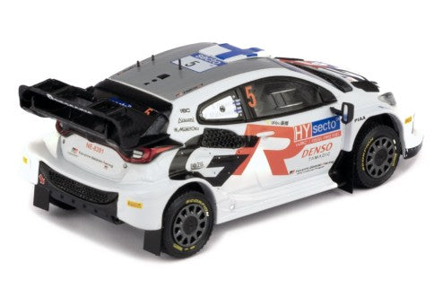 2024 Toyota GR Yaris Rally1 Hybrid Rally WM Nº5 S.Pajari/E.Mälkönen Rally Finlandia 1:43 IXO Models RAM946.22
