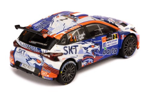 2024 Hyundai i20 N Rally2 Rally WM Nº2 S.Lefebvre/X.Portier Rally Ypres 1:43 IXO Models RAM948.22