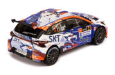 2024 Hyundai i20 N Rally2 Rally WM Nº2 S.Lefebvre/X.Portier Rally Ypres 1:43 IXO Models RAM948.22