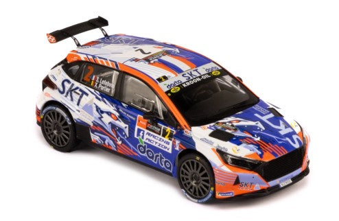 2024 Hyundai i20 N Rally2 Rally WM Nº2 S.Lefebvre/X.Portier Rally Ypres 1:43 IXO Models RAM948.22