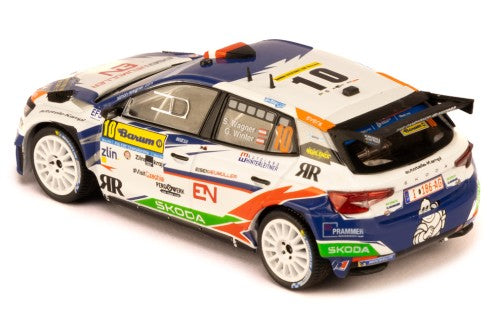 2023 Skoda Fabia Rally2 Nº10 Wagner/Winter Rally de Barum 1:43 IXO Models IXORAM949.22