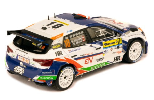 2023 Skoda Fabia Rally2 Nº10 Wagner/Winter Rally de Barum 1:43 IXO Models IXORAM949.22
