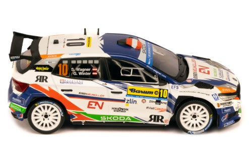 2023 Skoda Fabia Rally2 Nº10 Wagner/Winter Rally de Barum 1:43 IXO Models IXORAM949.22