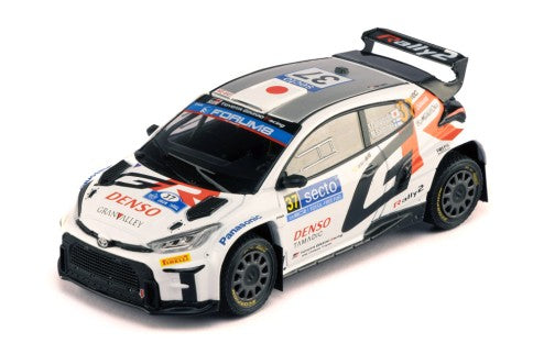 2024 Toyota GR Yaris Rally2 Nº37 Y.Yamamoto/M.Salminen Rally de Finlandia 1:43 IXO Models 18RAM956.22