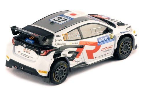 2024 Toyota GR Yaris Rally2 Nº37 Y.Yamamoto/M.Salminen Rally de Finlandia 1:43 IXO Models 18RAM956.22