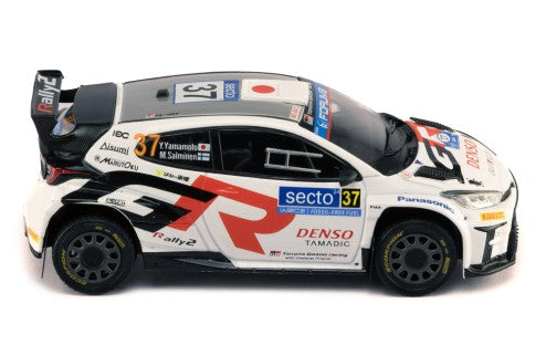 2024 Toyota GR Yaris Rally2 Nº37 Y.Yamamoto/M.Salminen Rally de Finlandia 1:43 IXO Models 18RAM956.22
