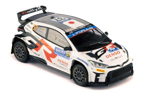 2024 Toyota GR Yaris Rally2 Nº37 Y.Yamamoto/M.Salminen Rally de Finlandia 1:43 IXO Models 18RAM956.22
