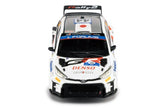 2024 Toyota GR Yaris Rally2 Nº44 H.Kogure/T.Luhtinen Rally de Finlandia 1:43 IXO Models 18RAM957.22