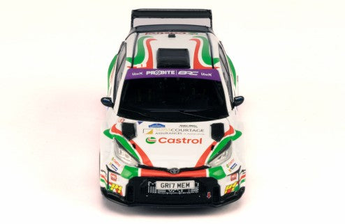 2024 Toyota GR Yaris Rally2 Nº1 C.Ingram/A.Kihurani Rally Voyonic Grampian Forest 1:43 RAM958