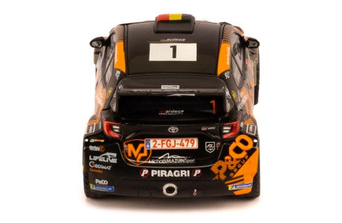 2024 Toyota GR Yaris Rally2 Nº1 Potty/Herman Rally de Ypres 1:43 IXO Models IXORAM959.22