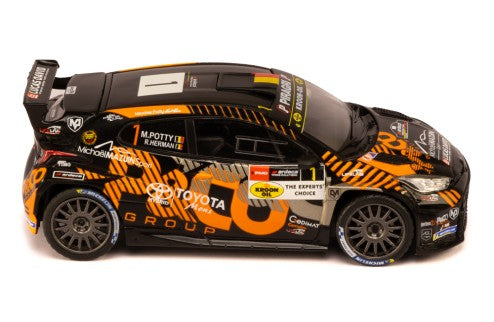2024 Toyota GR Yaris Rally2 Nº1 Potty/Herman Rally de Ypres 1:43 IXO Models IXORAM959.22