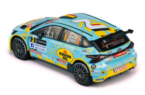 2024 Hyundai i20 N Rally2 Nº3 Cherain/Withers Ganadores del Rally de Spa 1:43 IXO Models IXORAM964.22