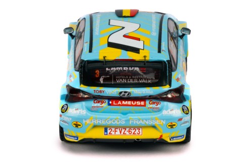 2024 Hyundai i20 N Rally2 Nº3 Cherain/Withers Ganadores del Rally de Spa 1:43 IXO Models IXORAM964.22