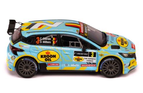 2024 Hyundai i20 N Rally2 Nº3 Cherain/Withers Ganadores del Rally de Spa 1:43 IXO Models IXORAM964.22