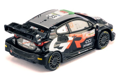 2024 Toyota GR Yaris Rally1 Hybrid Rally WM Nº33 E.Evans/S.Martin Rally de Japón 1:43 IXO Models RAM965.22