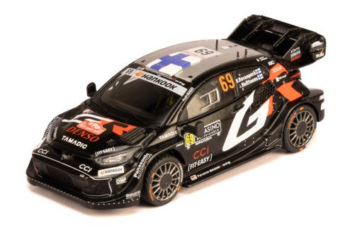 2025 Toyota GR Yaris Rally1 Nº69 K.Rovanpera/J.Halttunen Rally de Montecarlo WRC 1:43 IXO Models RAM972C.22