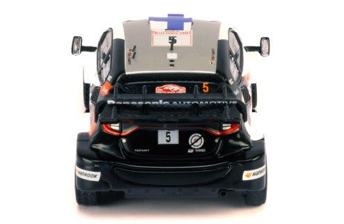 2025 Toyota GR Yaris Rally1 Nº5 S.Pajari/M.Salminen Rally de Montecarlo WRC 1:43 IXO Models RAM972D.22