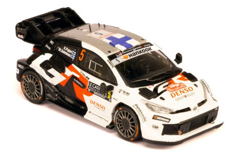 2025 Toyota GR Yaris Rally1 Nº5 S.Pajari/M.Salminen Rally de Montecarlo WRC 1:43 IXO Models RAM972D.22