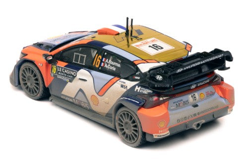 2025 Hyundai i20 N Rally1 Nº16 A.Fourmaux/A.Coria Rally de Montecarlo WRC 1:43 IXO Models RAM973A.22
