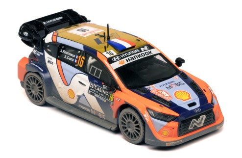 2025 Hyundai i20 N Rally1 Nº16 A.Fourmaux/A.Coria Rally de Montecarlo WRC 1:43 IXO Models RAM973A.22
