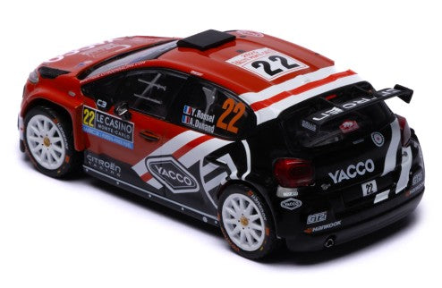 2025 Citroen C3 Rally2 Nº22 Y.Rossel/A.Dunand Rally Montecarlo Ganadores WRC2 1:43 IXO Models RAM975A.22