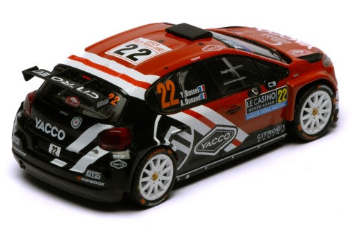 2025 Citroen C3 Rally2 Nº22 Y.Rossel/A.Dunand Rally Montecarlo Ganadores WRC2 1:43 IXO Models RAM975A.22