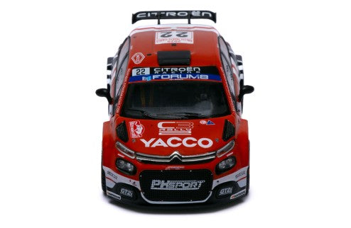 2025 Citroen C3 Rally2 Nº22 Y.Rossel/A.Dunand Rally Montecarlo Ganadores WRC2 1:43 IXO Models RAM975A.22