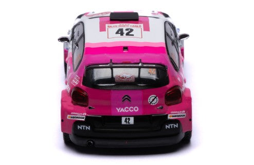 2025 Citroen C3 Rally2 Nº42 S.Rumeau/J.Amblard Rally Montecarlo WRC2 1:43 IXO Models RAM976.22
