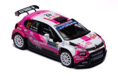 2025 Citroen C3 Rally2 Nº42 S.Rumeau/J.Amblard Rally Montecarlo WRC2 1:43 IXO Models RAM976.22