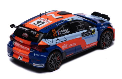 2025 Hyundai i20 N Rally2 Nº31 E.Camilli/T.De la Haye Rally de Montecarlo WRC2 1:43 IXO Models RAM978.22
