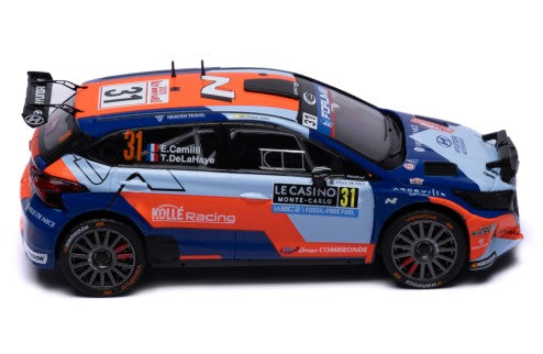 2025 Hyundai i20 N Rally2 Nº31 E.Camilli/T.De la Haye Rally de Montecarlo WRC2 1:43 IXO Models RAM978.22
