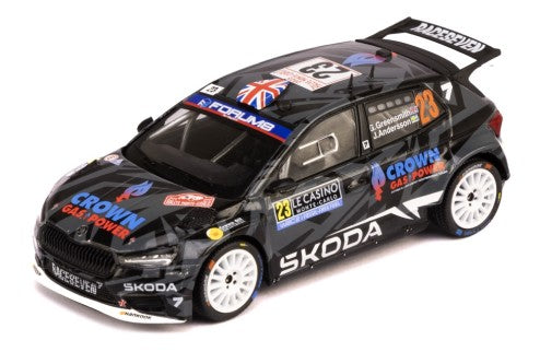 2025 ŠKODA FABIA RS Rally2 #23 G.Greensmith - J.Andersson Rallye Monte-Carlo  RAM979.22