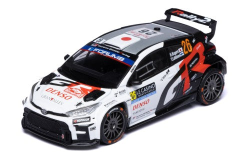 2025 Toyota GR Yaris Rally2 Nº26 H.Kogure/T.Luhtinen Rally de Montecarlo WRC2 1:43 IXO Models RAM982.22