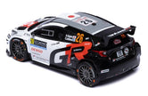 2025 Toyota GR Yaris Rally2 Nº26 H.Kogure/T.Luhtinen Rally de Montecarlo WRC2 1:43 IXO Models RAM982.22