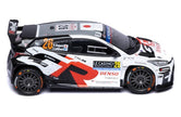 2025 Toyota GR Yaris Rally2 Nº26 H.Kogure/T.Luhtinen Rally de Montecarlo WRC2 1:43 IXO Models RAM982.22
