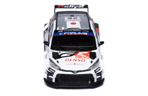 2025 Toyota GR Yaris Rally2 Nº26 H.Kogure/T.Luhtinen Rally de Montecarlo WRC2 1:43 IXO Models RAM982.22
