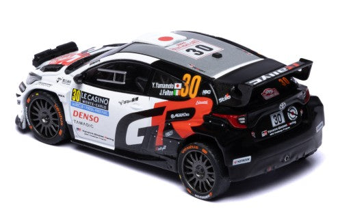 2025 Toyota GR Yaris Rally2 Nº30 Y.Yamamoto/J.Fulton Rally de Montecarlo WRC2 1:43 IXO Models 18RAM983.22