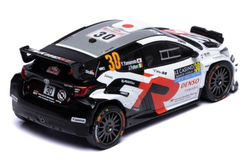 2025 Toyota GR Yaris Rally2 Nº30 Y.Yamamoto/J.Fulton Rally de Montecarlo WRC2 1:43 IXO Models 18RAM983.22